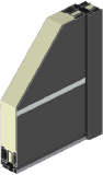 Aluminium-Profile für Eingangstüren premium