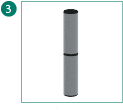 Balamale cilindrice 3D